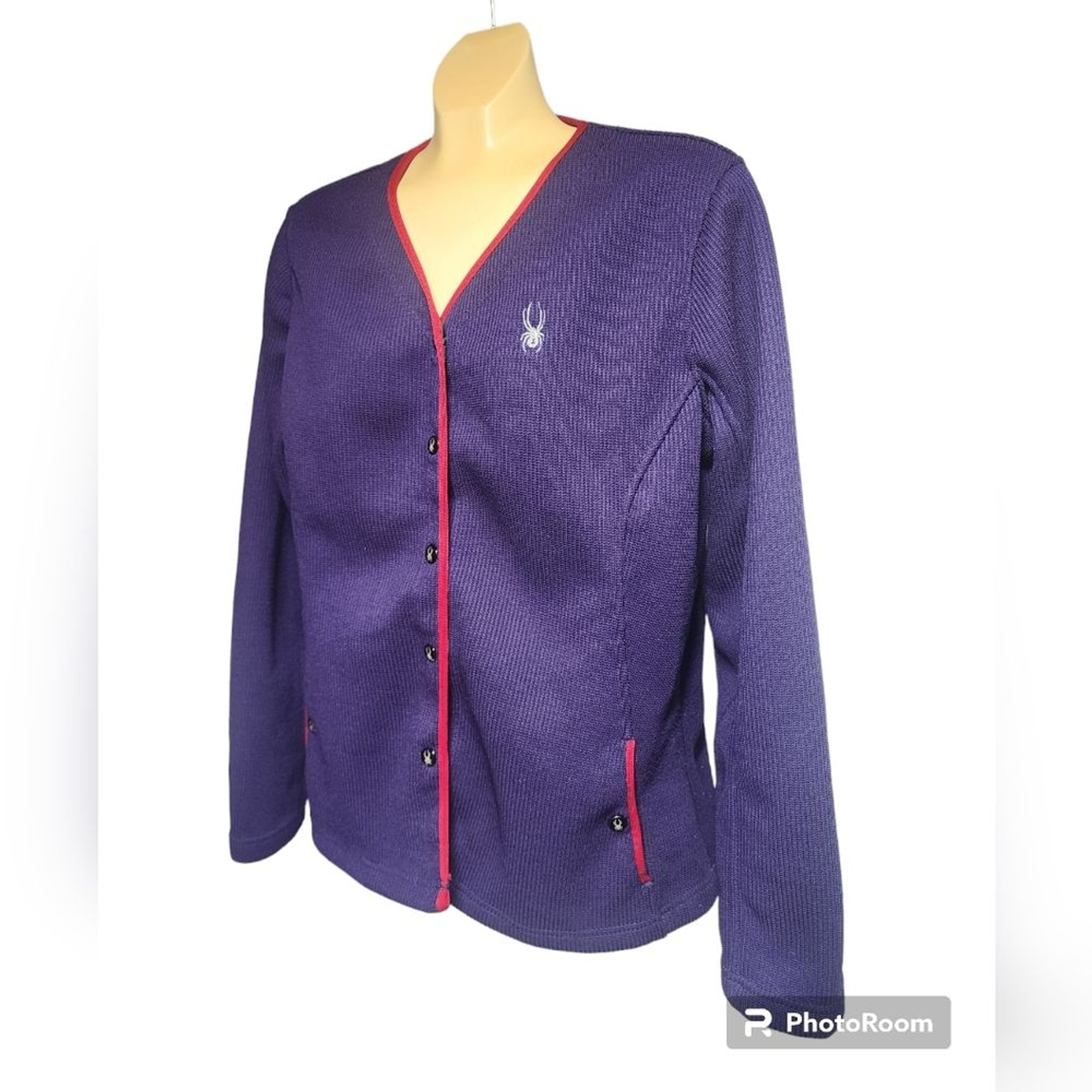 SPYDER Snap Button Core Sweater Jacket - image 2