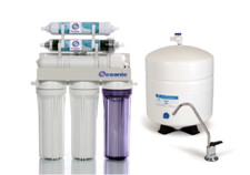 Dual Outlet Reverse Osmosis AQUARIUM DI Filter + DRINKING WATER System 150 GPD