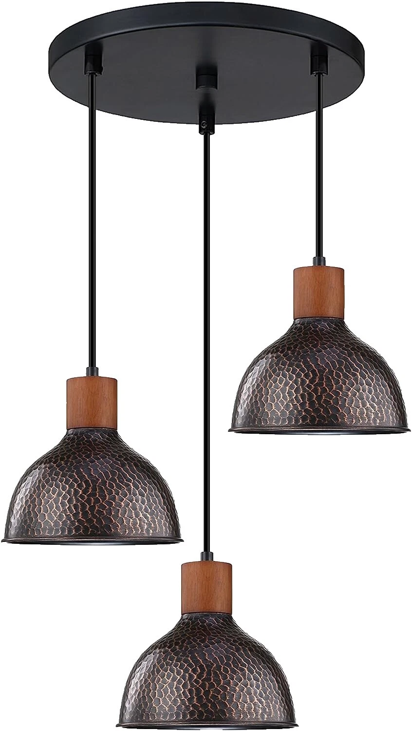 Деревянные черные кулоны фиксаторы