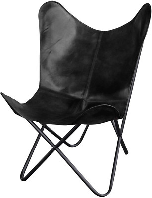 Black Leather Butterfly chair accent chair BKF living room chair home decor