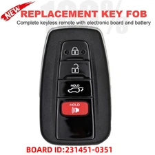 NEW SMART KEY PROXIMITY REMOTE FOB FOR 2020-2024 TOYOTA HIGHLANDER HYQ14FBC 0351
