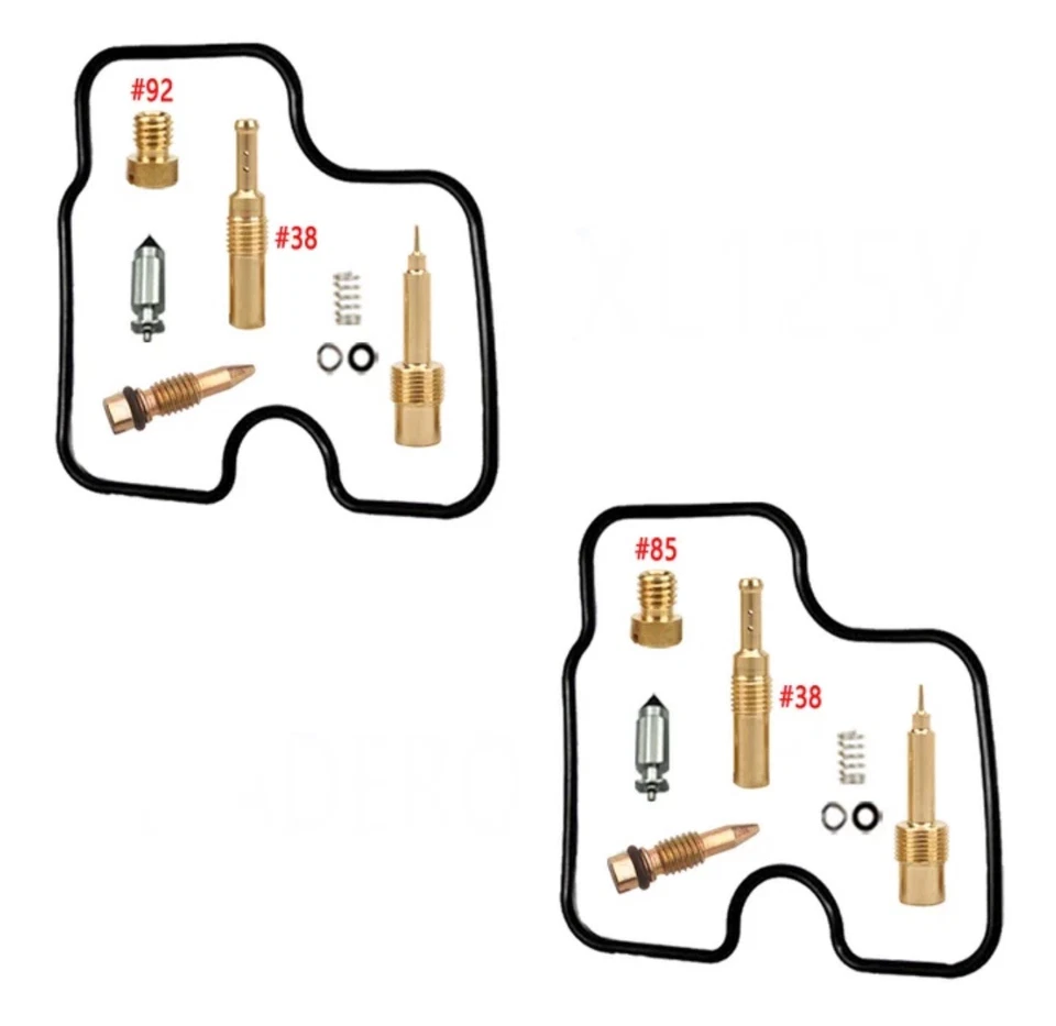 2x kit reparation carburateur pour Honda 125 VARADERO XL125V XL125 V 1999-2006 - Photo 1/1