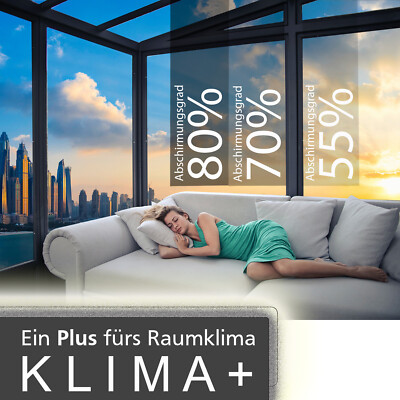 22,90 /m² Sonnenschutzfolie Hitzeschutzfolie Fensterfolie Spiegelfolie PREMIUM