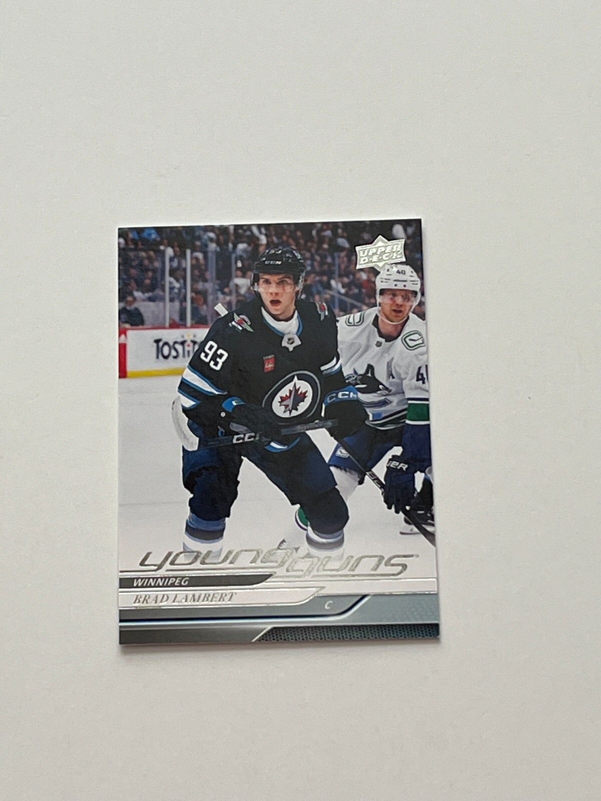 2024-25 UPPER DECK YOUNG GUNS #228 BRAD LAMBERT - WINNIPEG JETS