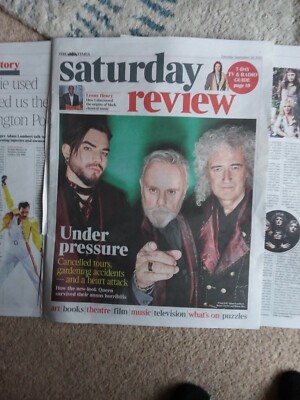 TheTimes- Newspaper Article -  3 pages  Queen F