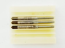 Lot of 3 NEW R&N #8-32 NC H72 Plug Bottom Hand Tap 3 Flute USA INTERRUPTED