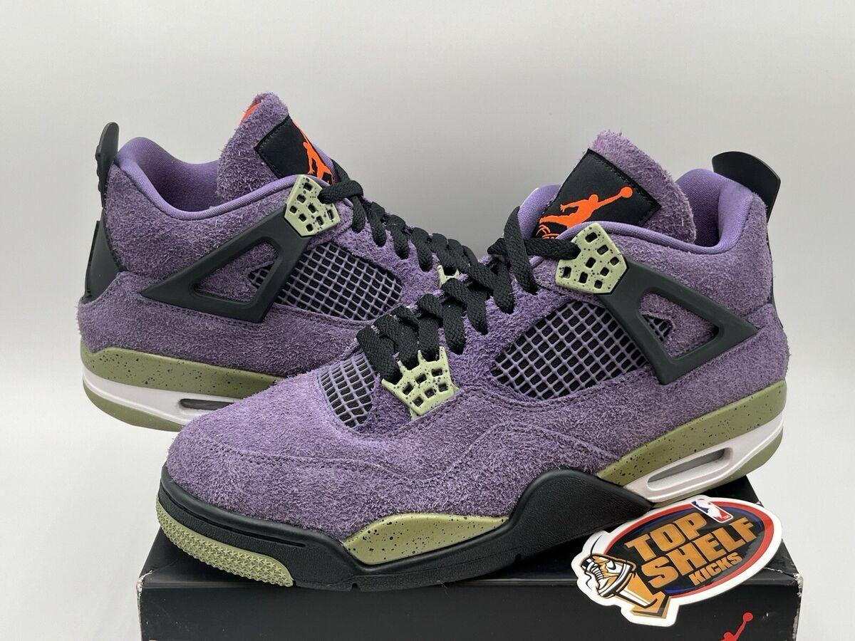 Air Jordan 4 Canyon Purple 2022 Size 11/9.5 Used Rare Retro Air Jordan 4 Canyon Purple 2022 Size 11/9.5 Used Rare Retro