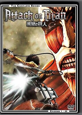 Box Dvd Ataque Dos Titans Dublado Shingeki Temp 1 2 3 Hd