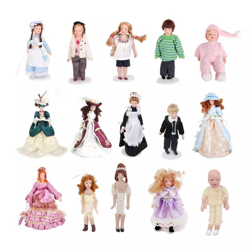 Porcelain miniature dolls 2025