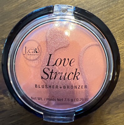 J.Cat Beauty Love Struck, Blusher + Bronzer, LGP 101 Sweet Pea Pink 0.26 oz New!