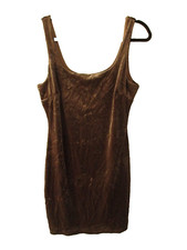 Fashion Nova L new with tag velvet mini dress women's mauve