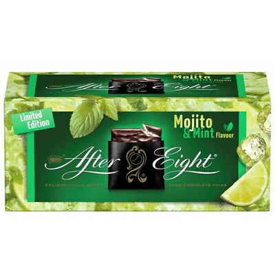 4 x NESTLÉ Boxes After Eight Mojito and  Mint Chocolate Thins 200g (800gr total)