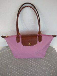 Details Zu Longchamp Le Pliage Größe M Faltbar Reißverschluss Farbe Rose
