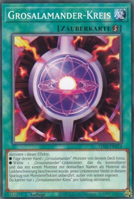 Grosalamander-Kreis LD10-DE014 Yugioh