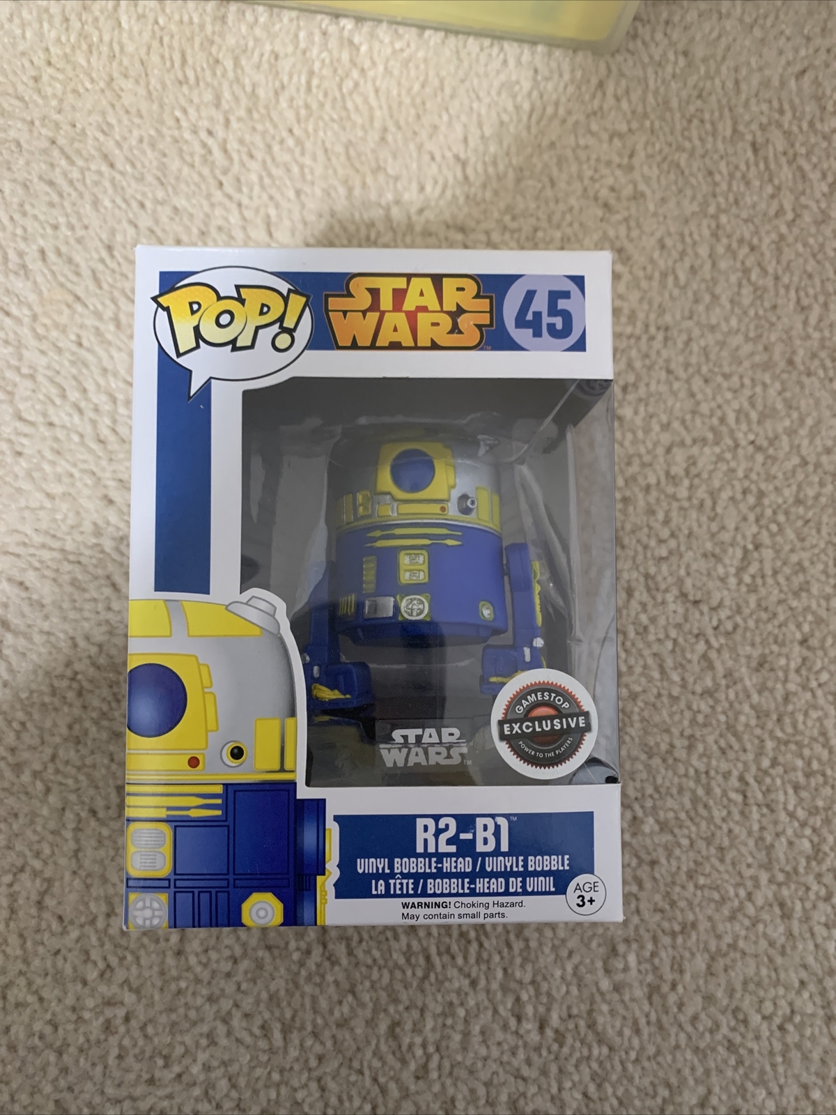 Star Wars Pop! Figura De Vinilo R2-B1 Gamestop Exclusivo Por Funko