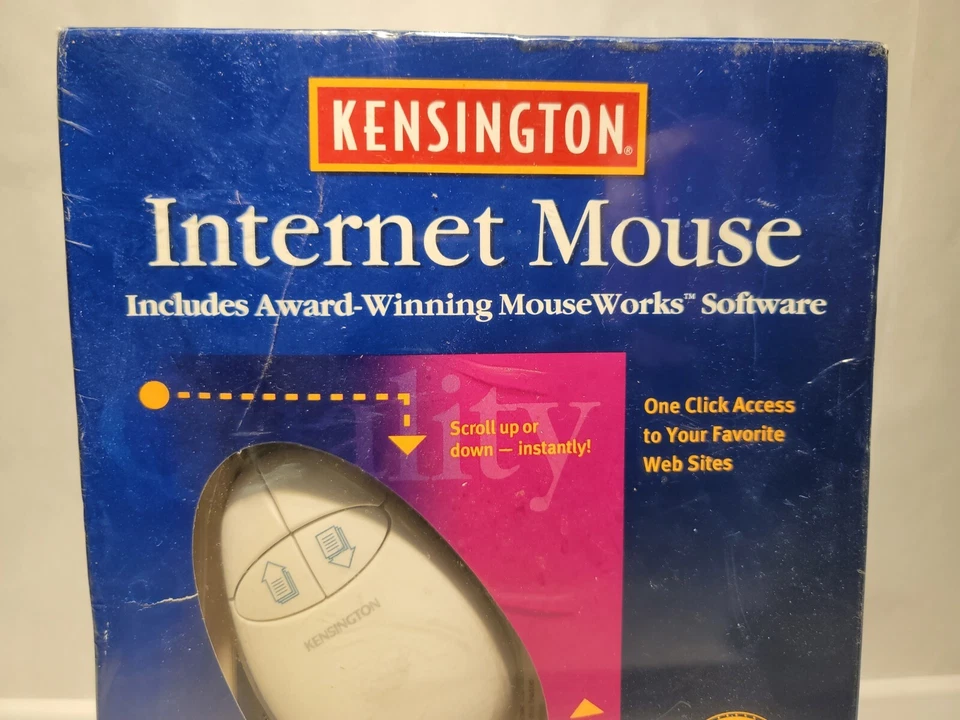 NIB Vintage Kensington Internet Mouse Model 64222 - Image 2 of 4