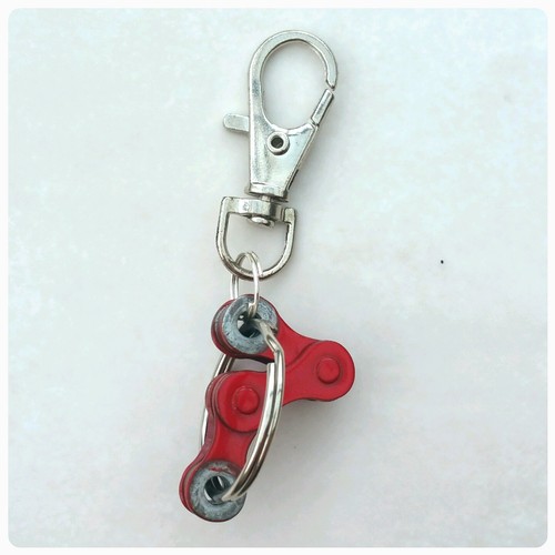 Fidget Keyring Bicycle Chain Keychain Gift for Cyclist Bicycle Rider MTB DH xmas - Picture 6 of 10