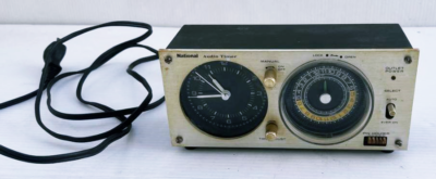National Pnasonic Analog Audio Timer TE61 Clock Size 20X10X9cm