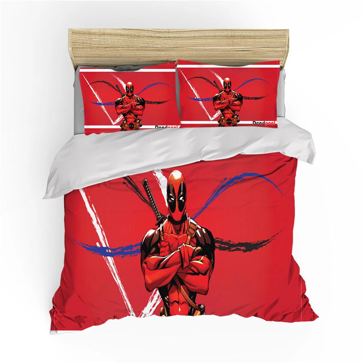 Deadpool Bedding Set, Bedroom Decoration