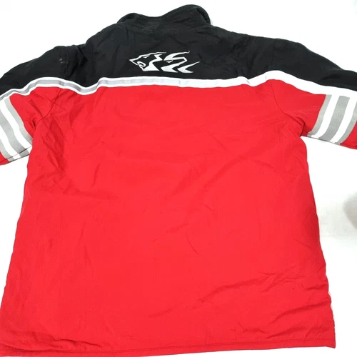 HRT Holden Racing Team Jacket Reversible Full Zip Black Red Men Size M image 7