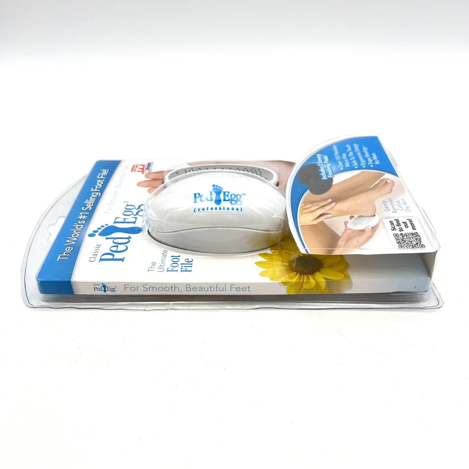Removedor ergonómico original de limas de pies y callos PedEgg de TeleBrand (1 paquete) NUEVO Foto 3 de 4
