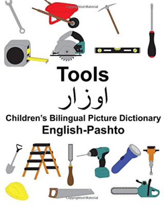 English-Pashto Tools Children's Bilingual Picture Dicti - Paperback NEW Carlson,