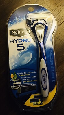Schick Hydro 5 Manual Razor With 2 Cartridges