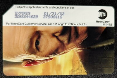 STAR TREK, PICARD, Expired Metrocard, Mint