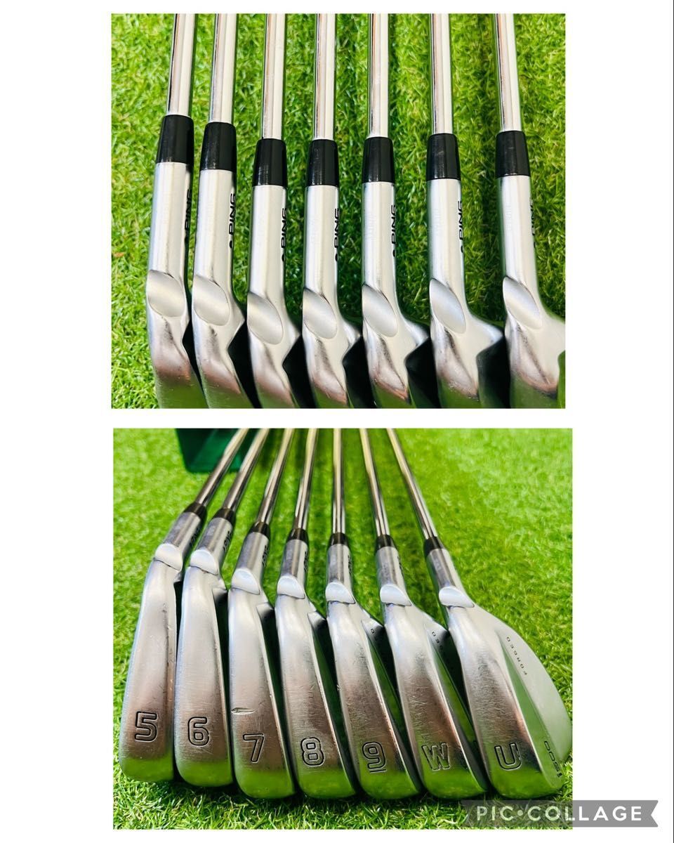 Golf Iron Set PING i500 Dot Color Black N.S.PRO Zelos 7 (R) 7pcs 5