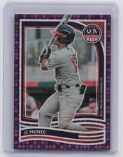 2024 Panini Stars & Stripes #5 JC Pacheco Purple Disco /99