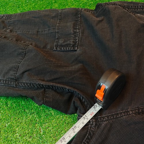 Carhartt Wip Aviator Pants Mens 33x32 black straight zip fly cargo utility - Picture 16 of 16
