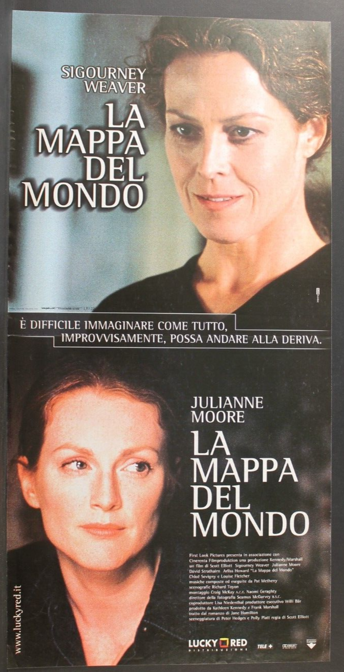 Locandina originale film La mappa del mondo (1999) - Regia di Scott Elliott