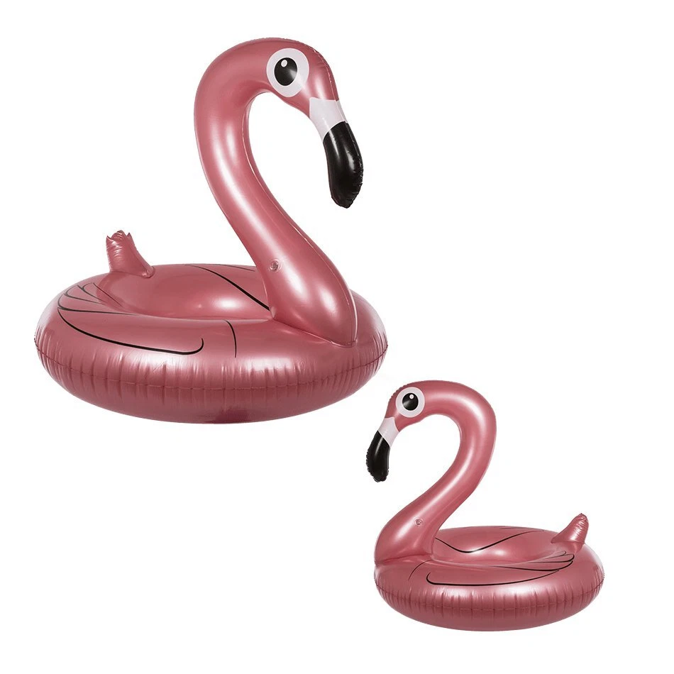 OUT OF THE BLUE XXL Schwimmring Flamingo Schwimmtier Schwimmreifen 110x93cm Pool NEU/OVP