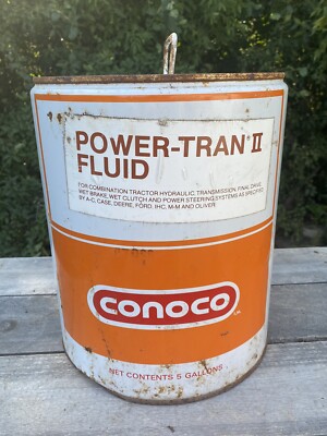 Conoco Super Heavy Duty Motor Oil Vintage 5 U.S. Gallons