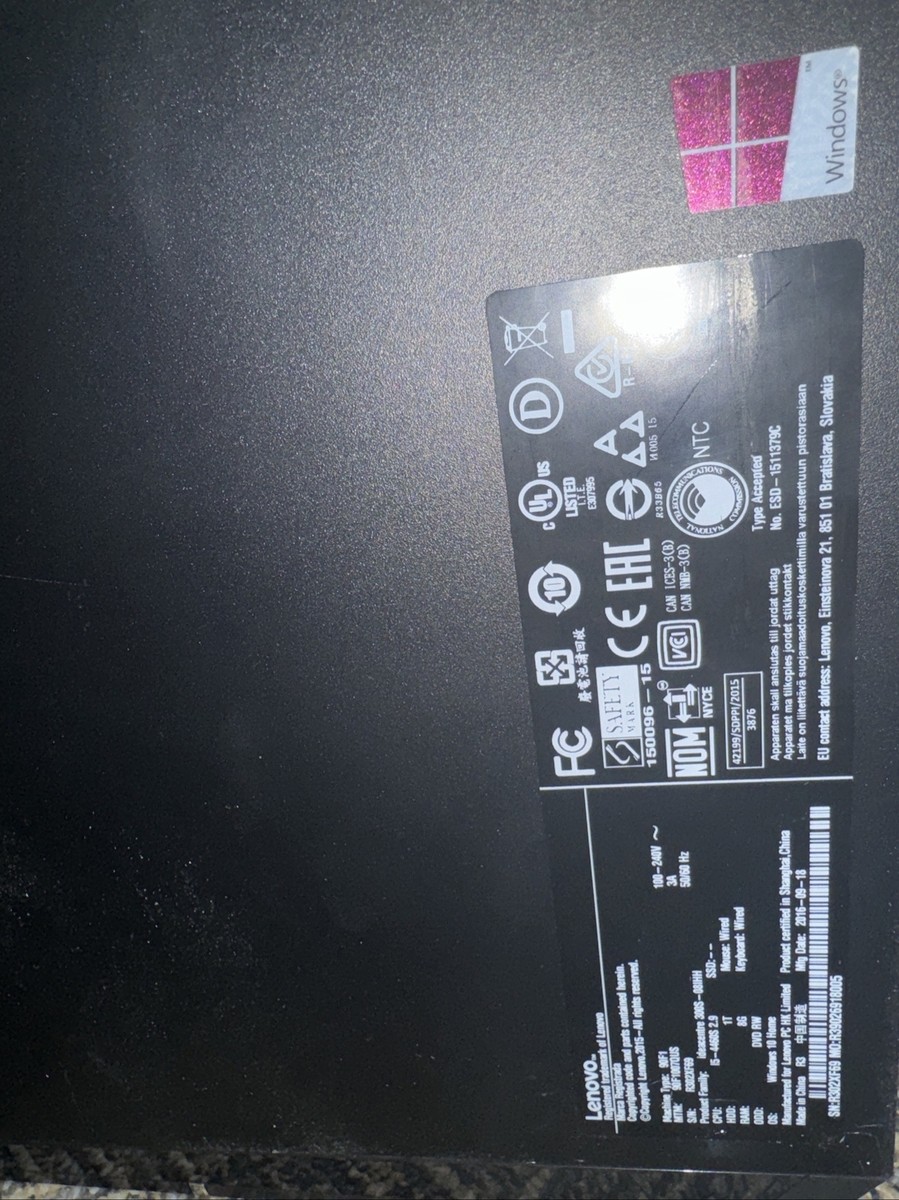 Lenovo Desktop Ideacentre 510S-08ISH Core i5-44G05 8GB RAM Lenovo Desktop Ideacentre 510S-08ISH Core i5-44G05 8GB RAM