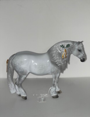 Peter Stone 2022  Mistletoe Kisses  SAMPLE Silver Dapple Grey Heavy Draft Mare