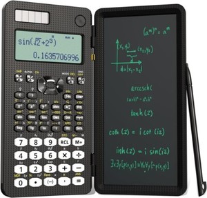 Calculatrice scientifique avec tablette d'écriture 991 MS Solaire pliable & Puissance de la batterie