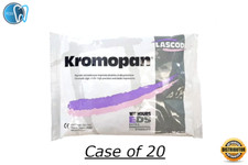 Kromopan Color Changing Alginate Dust Free Fast Set - CASE of 20 - 1 lb Bags