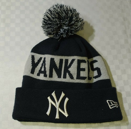 CAPPELLO BERETTO PON PON INVERNALE NEW YORK YANKEES NEW ERA MLB BASEBALL  CAPS | eBay