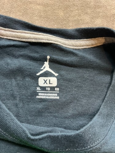 Air Jordan T-shirt Mens XL Black Retro Logo - Picture 4 of 5