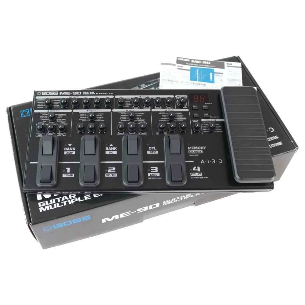 【最終値下げ！新同】BOSS ME-90 MULTIPLE EFFECTS Amazon.com: Boss ME-90 Guitar Multiple Effects Bundle with