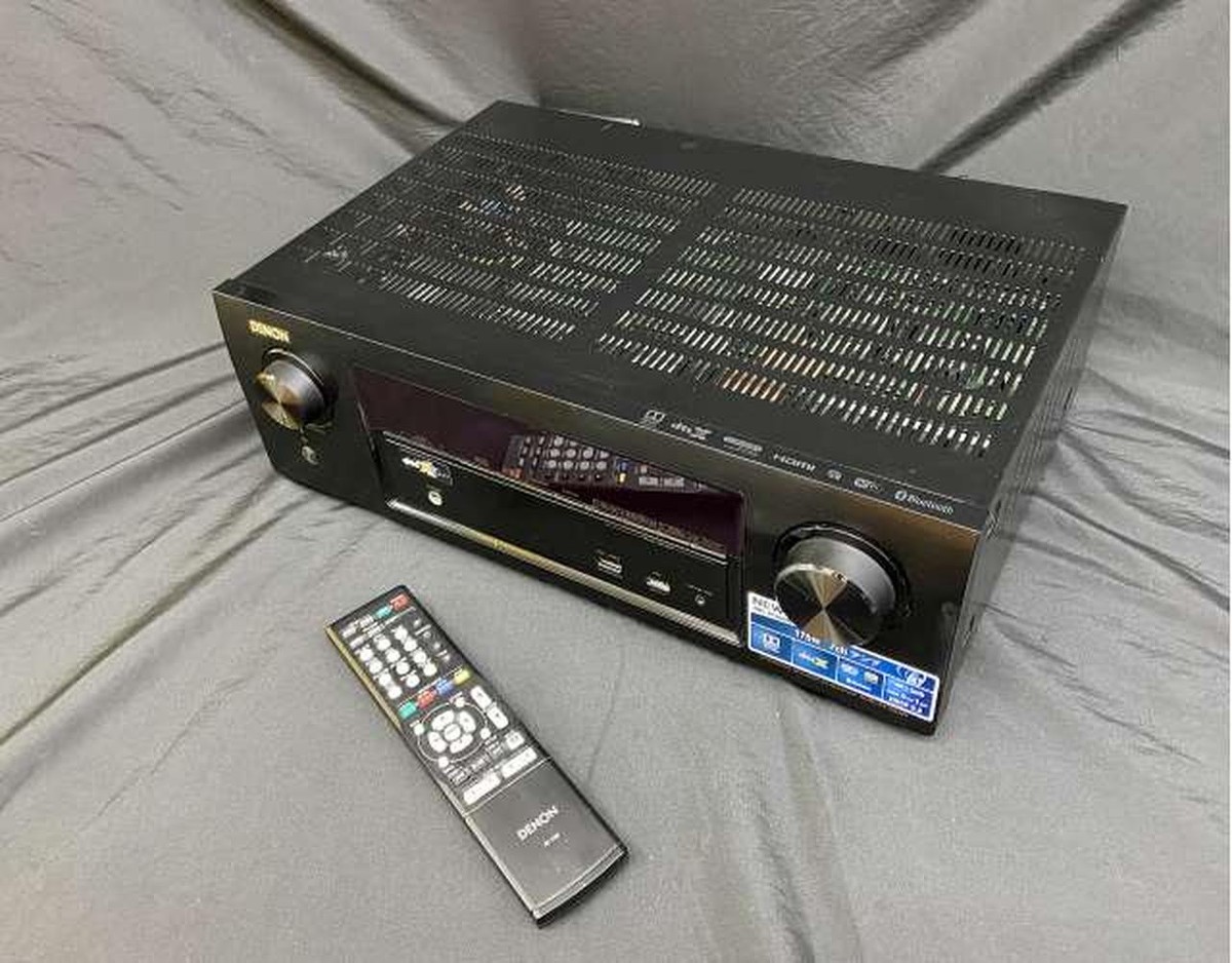 中古 DENON デノン AVR-X1300W AVアンプ 付属品付き Denon AVR-X1300W 7.2ch 145W AV Receiver Black Colour from Japan | eBay