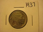 1937 P Buffalo Nickel Circulated
