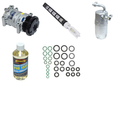 UAC KT 3222 A/C Compressor Kit For Select 02 Chevrolet GMC Models