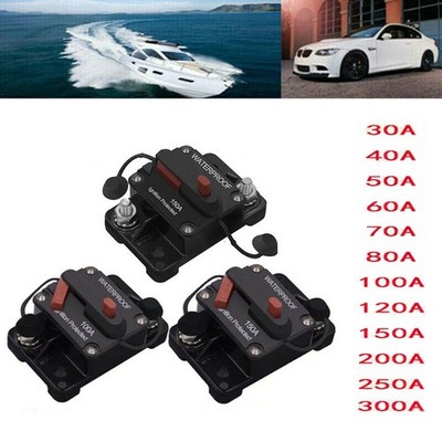 High Amp 30300 AMP Auto Leistungsschalter Sicherung Reset 12V48V DC Auto Wasserd