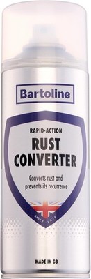 13.5 oz Bartoline Rust Converter Spray For Ferrous Metals