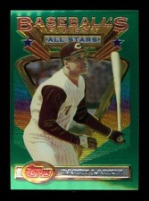 1993 Topps: #114 Barry Larkin Baseballs Finest Green NM-MT OR BETTER