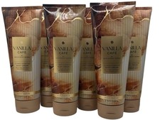 Bath  Body Works VANILLA CAF  Body Cream 8 Oz Lot Of 6 