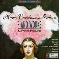 Mario Castelnuovo-Tedesco Piano Works (Palumbo) (Cd) Album (Us Import)