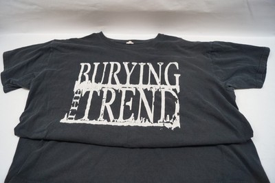 Burying The Trend TShirt Black Fort Worth Garland Texas Heavy Metal Band XL C231